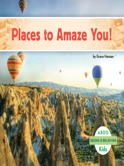 Title details for Places to Amaze You! by Grace Hansen - Available